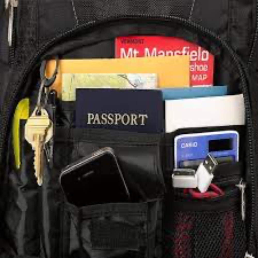 High Sierra 17" Laptop Backpack – TSA-Friendly, Black, Like New - Picture 2 of 14